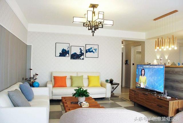 三室兩廳設計費就花了3W，142㎡奇葩戶型裝修，看完效果這錢花的值！