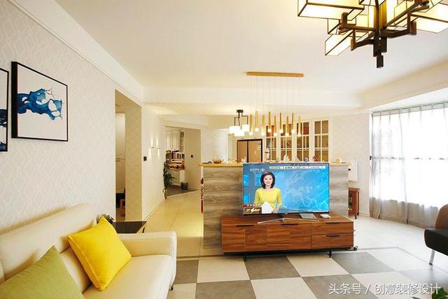 三室兩廳設計費就花了3W，142㎡奇葩戶型裝修，看完效果這錢花的值！