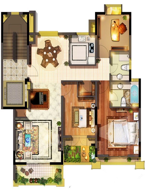 全包花了16萬元裝修的137平米現(xiàn)代簡約風格，你覺得值不值？