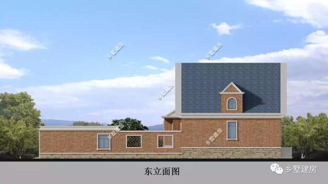 農村二層別墅圖主體造價僅需29萬左右，帶車庫、露臺，配超大庭院，既實用又美觀！