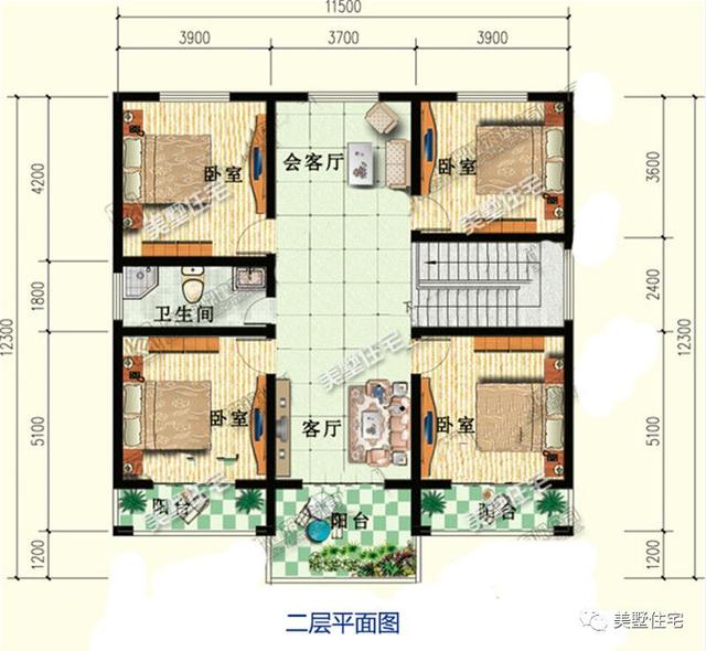 好評如潮的5款農(nóng)村別墅設(shè)計(jì)圖，款款都有特點(diǎn)，隨便一建就很出彩。