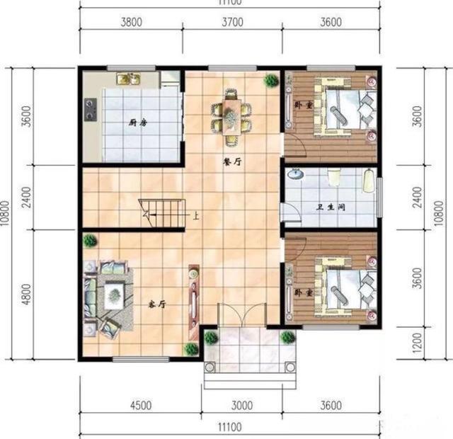 三款漂亮的農(nóng)村二層自建房設(shè)計圖，簡單實用還不貴，人人都能建的起