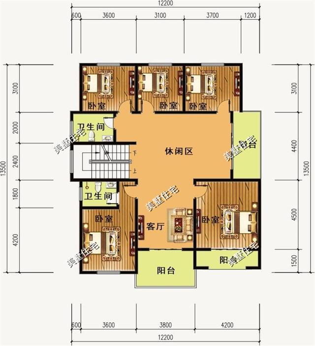 3款風格各異的自建別墅圖，每一棟都是值得建的好房子，你喜歡哪個呢
