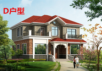 農村18萬元二層小樓圖紙，漂亮實用的農村二層樓房設計圖