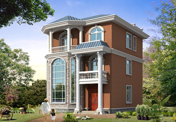 100平米兩間三層樓房設計圖，農村蓋房舒服實用最重要