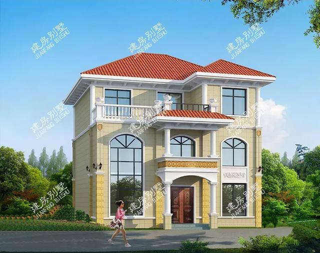 兩款戶型相近的三層農村別墅設計圖，第一棟戶型通透，第二棟經濟適用，都是建房很不錯的選擇