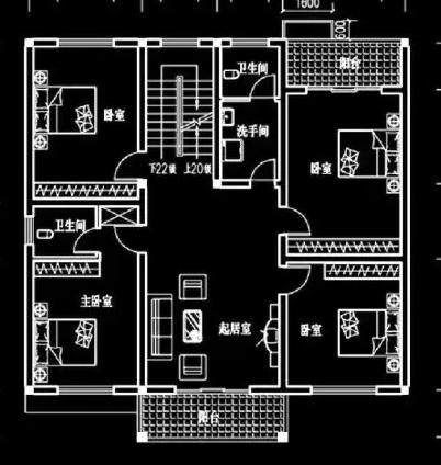 占地150㎡二層農(nóng)村住房設(shè)計(jì)圖，簡(jiǎn)單實(shí)用，低調(diào)的外觀設(shè)計(jì)以及不高的造價(jià)特別適合普通農(nóng)村家庭