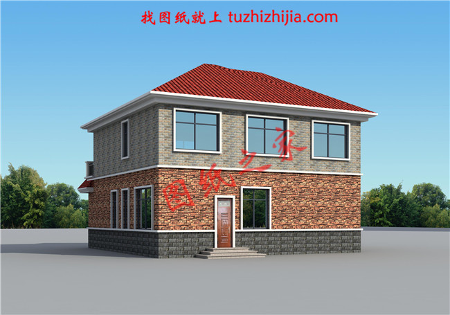 農(nóng)村18萬元二層小樓圖紙，漂亮實用的農(nóng)村二層樓房設(shè)計圖