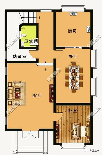 農(nóng)村自建小別墅設(shè)計(jì)圖！專為農(nóng)村小占地設(shè)計(jì)的房子！簡直美呆了！