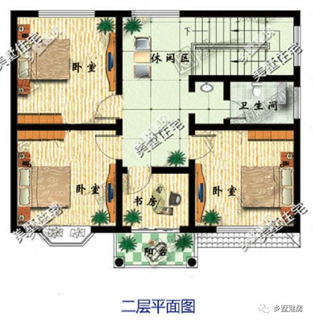 農(nóng)村自建小別墅設(shè)計(jì)圖！專為農(nóng)村小占地設(shè)計(jì)的房子！簡直美呆了！