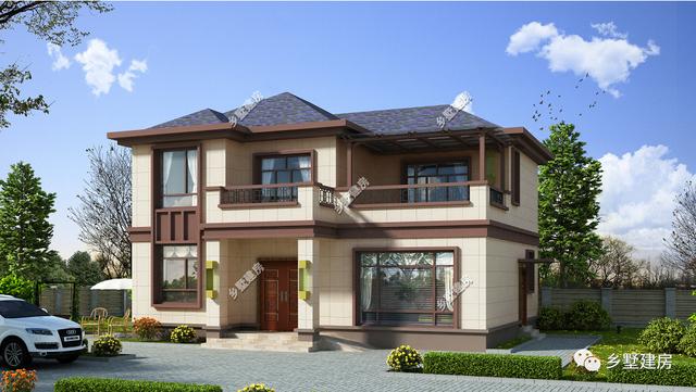 農(nóng)村自建小別墅設(shè)計(jì)圖！專為農(nóng)村小占地設(shè)計(jì)的房子！簡直美呆了！