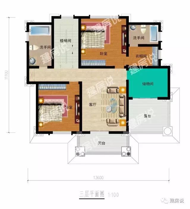 好評(píng)率最高的三層農(nóng)村別墅，40萬(wàn)左右，棋牌室露臺(tái)書(shū)房齊全，優(yōu)化提升居住品質(zhì)感