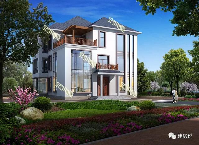 好評(píng)率最高的三層農(nóng)村別墅，40萬(wàn)左右，棋牌室露臺(tái)書(shū)房齊全，優(yōu)化提升居住品質(zhì)感