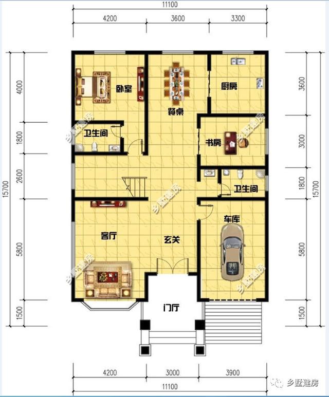舒適的三層農(nóng)村別墅設(shè)計圖，別墅剛建成，媳婦娶進門，這樣的人生你羨不羨慕？