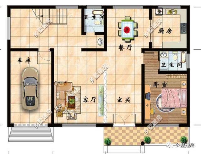 這樣的農(nóng)村自建房建起來超級好看，內(nèi)部設(shè)計漂亮大氣！