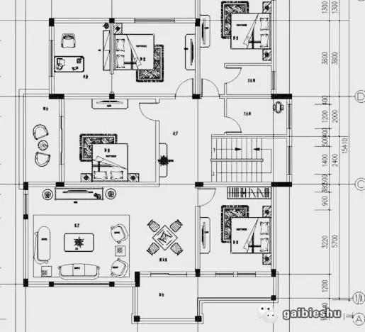 三層農(nóng)村自建房設(shè)計(jì)圖，磚混結(jié)構(gòu)，設(shè)計(jì)十分人性化