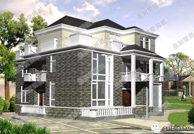 三層農(nóng)村自建房設(shè)計(jì)圖，磚混結(jié)構(gòu)，設(shè)計(jì)十分人性化