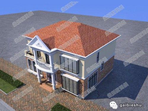 占地190平方米二層自建房設計圖，室內布局符合現代人的生活習慣