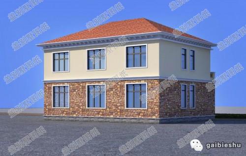 占地190平方米二層自建房設計圖，室內布局符合現代人的生活習慣