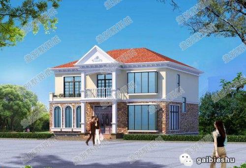 占地190平方米二層自建房設計圖，室內布局符合現代人的生活習慣