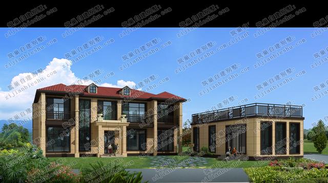 現代農村自建房別墅設計圖，彰顯設計的獨特魅力