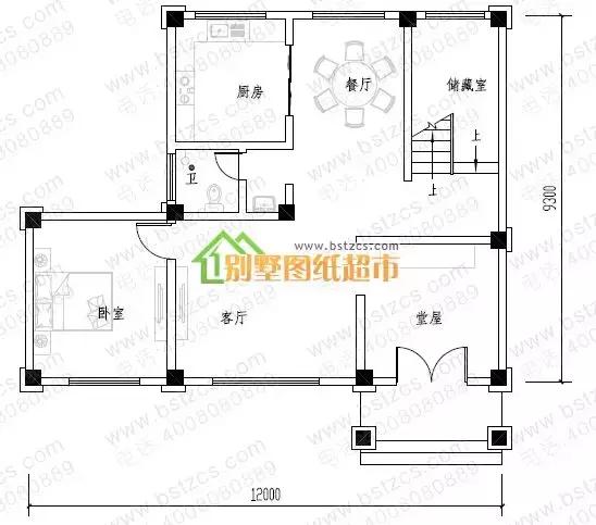 6套漂亮農村別墅戶型圖，進深都為10米，各有特點，一起來看看。