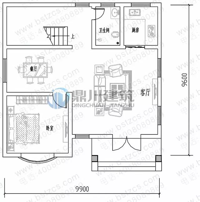 6套漂亮農村別墅戶型圖，進深都為10米，各有特點，一起來看看。