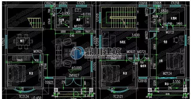 6套漂亮農村別墅戶型圖，進深都為10米，各有特點，一起來看看。