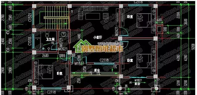 6套漂亮農村別墅戶型圖，進深都為10米，各有特點，一起來看看。