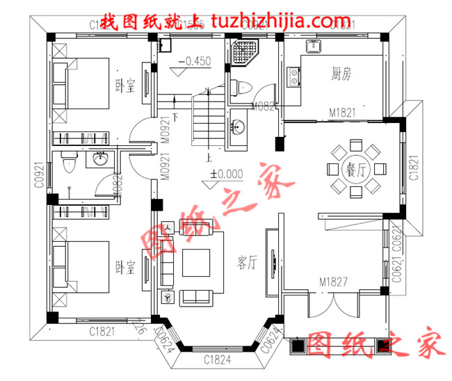 5款最好看的農(nóng)村三層樓房圖，亮瞎你的雙眼