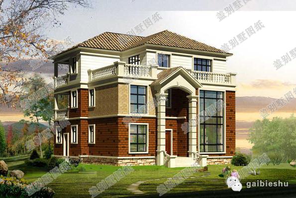 14×13二層農村自建房，造價40萬，2廳58臥，帶挑空客廳+堂屋