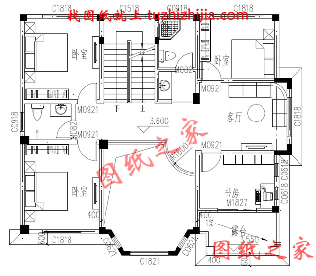 農村30萬別墅款式三層戶型，這幾款逼格高，實用強