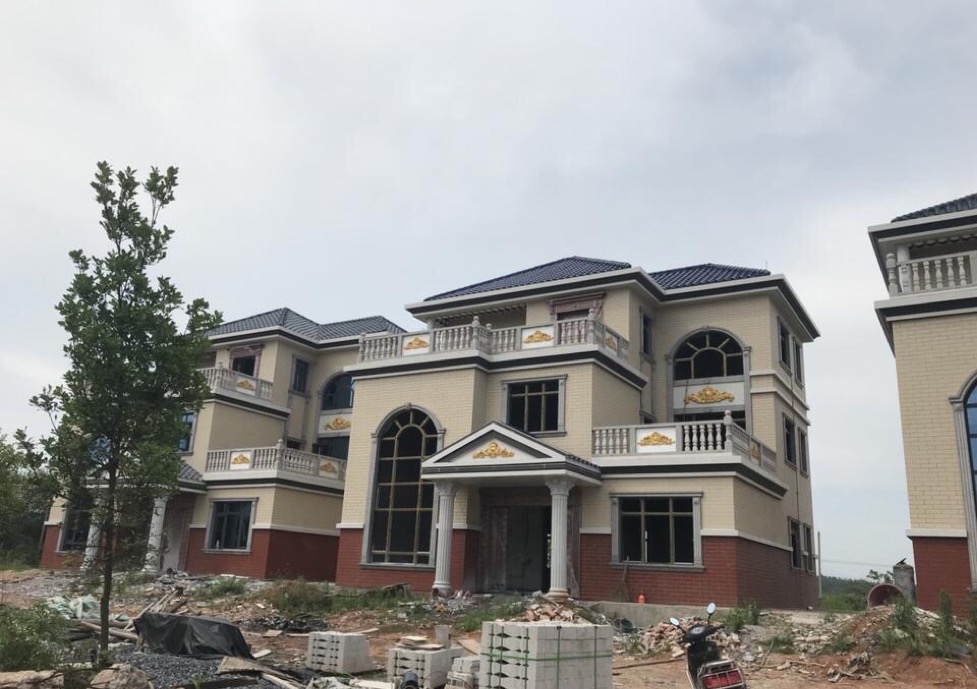 實景拍攝三層30萬別墅圖片大全，蓋好全村都跟風！