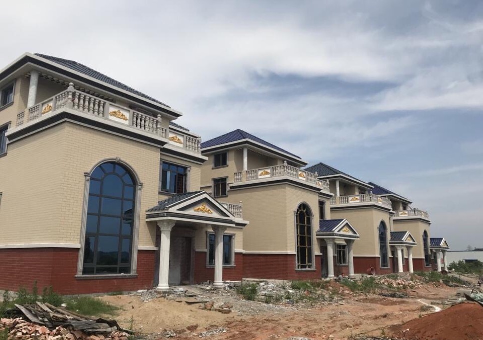 實景拍攝三層30萬別墅圖片大全，蓋好全村都跟風！