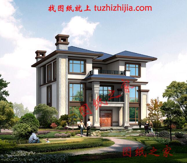 實景拍攝三層30萬別墅圖片大全，蓋好全村都跟風！