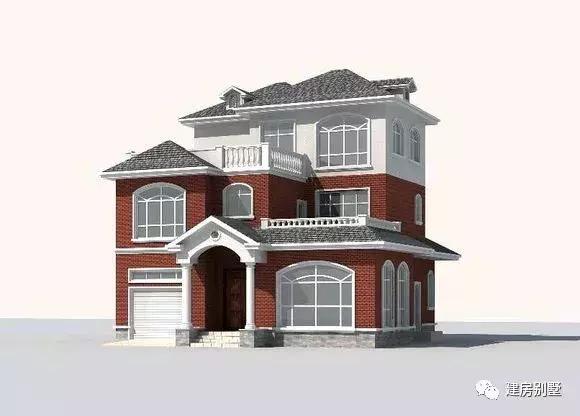 55萬(wàn)建成的三層別墅設(shè)計(jì)圖，神似城堡，別人看了都想仿建