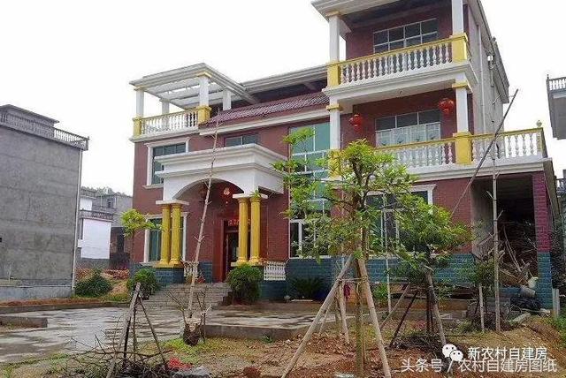 30萬的別墅設計圖，10年增值了4倍，現在都有人照著建