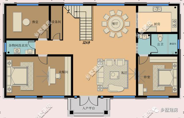 新式農村自建房設計圖，對傳統自建房說“不”，農村自建房就該這么建！簡單又大氣！