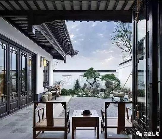 最美一層中式合院設計圖，價格低風景好，建房就該這樣建