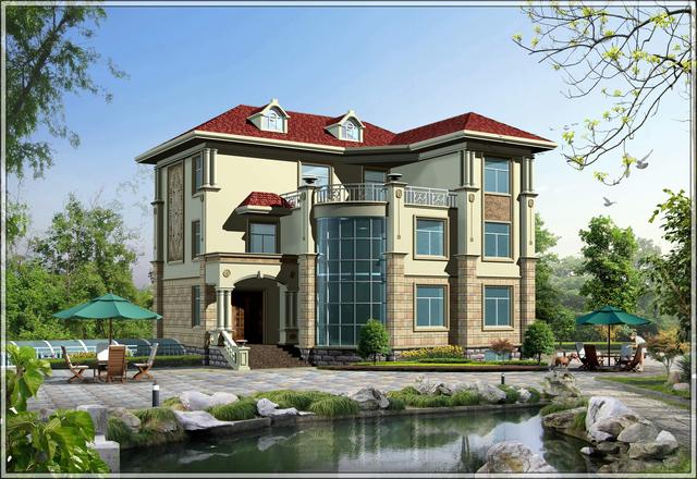 三款經濟實用又漂亮的農村自建房設計圖，村里人看了都說好，也想建這樣的房