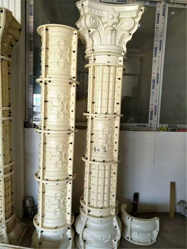 grc羅馬柱模具，加厚材質，不變形,不老化,不粘模