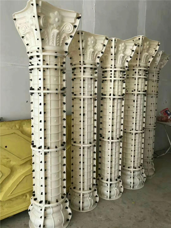grc羅馬柱模具，加厚材質，不變形,不老化,不粘模