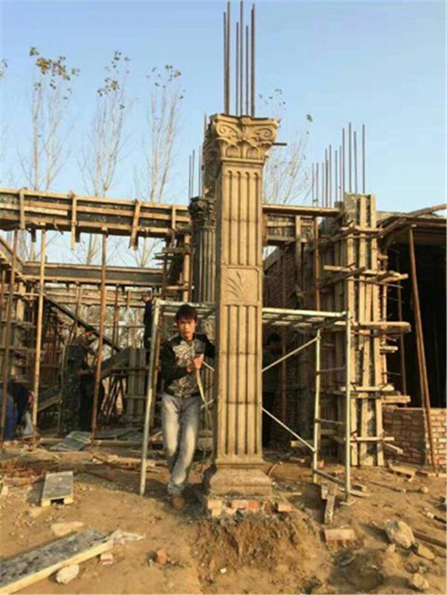 方形/圓形水泥羅馬柱模具，造型新穎，可定制