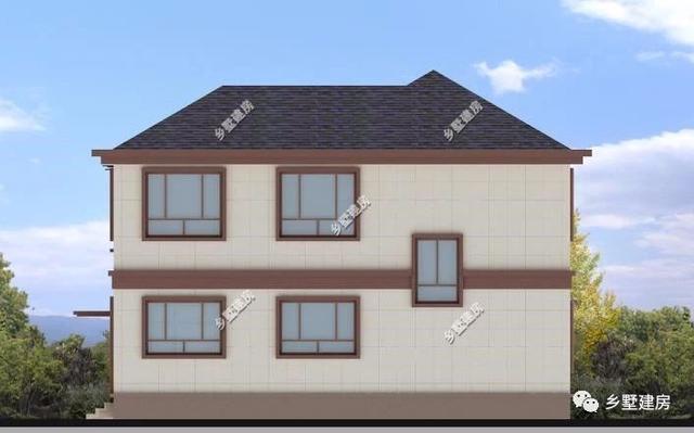 你可能不信，農村二層別墅設計圖，建成僅花18萬，美觀又實用！