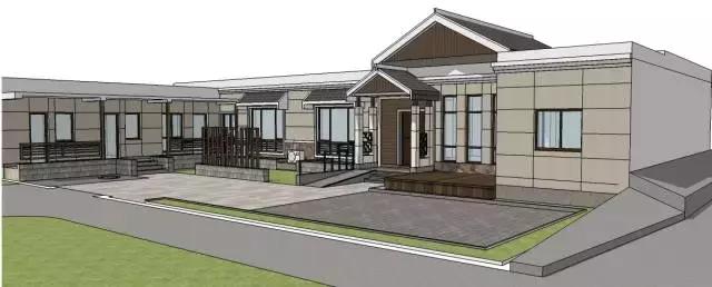 80后小伙為北京岳父定專門制的一層別墅設計圖，面積五百平建出了豪宅的氣勢！