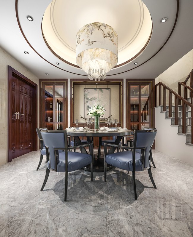 自建房裝修出200平米別墅中式風(fēng)格，看過的人都贊不絕口