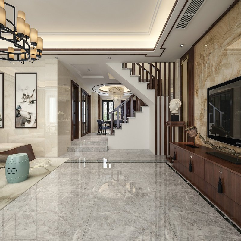 自建房裝修出200平米別墅中式風(fēng)格，看過的人都贊不絕口