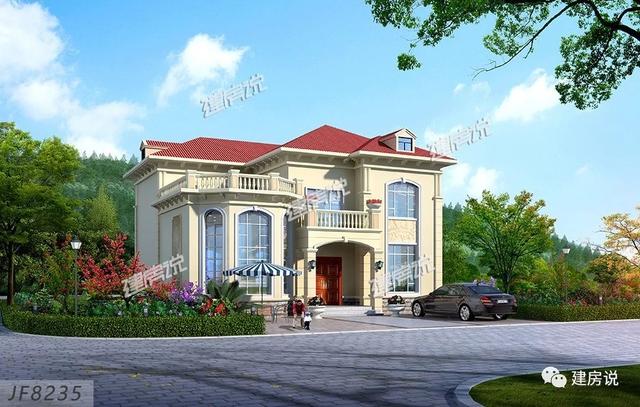 三款二層別墅圖，在老家蓋一棟漂亮的小別墅，讓家里人揚(yáng)眉吐氣，臉上有光