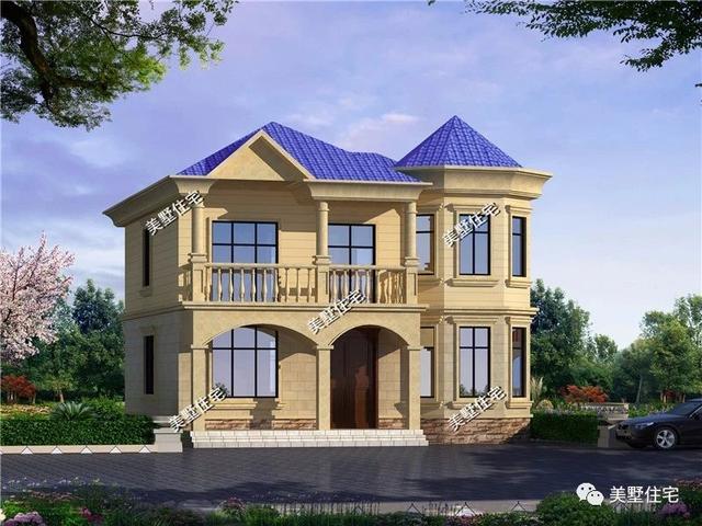 適合農村宅基地大小5款別墅戶型圖，每款都不超過120平，外觀大方造價還便宜