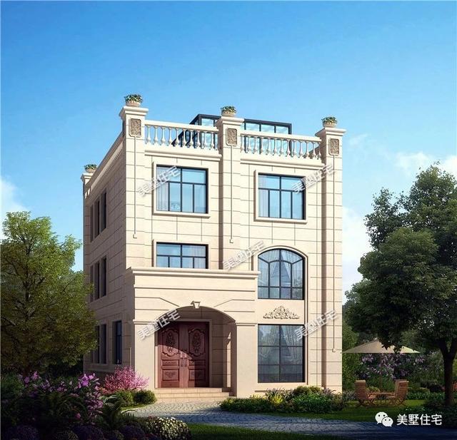 適合農村宅基地大小5款別墅戶型圖，每款都不超過120平，外觀大方造價還便宜